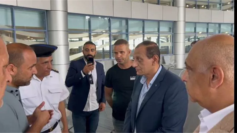 رئيس هيئة موانئ البحر الاحمر يتفقد ميناء نويبع البحري