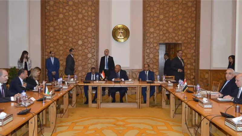 القاهرة تستضيف اجتماع آلية التعاون الثلاثى بين مصر والأردن والعراق