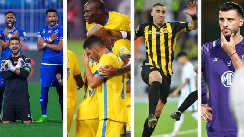 شريف ومحرز الأبرز.. 5 أسماء عربية تنافس نجوم العالم بالدوري السعو
