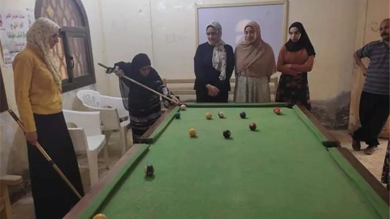 التدريب الصيفي بمركز شباب طهنشا مركز المنيا