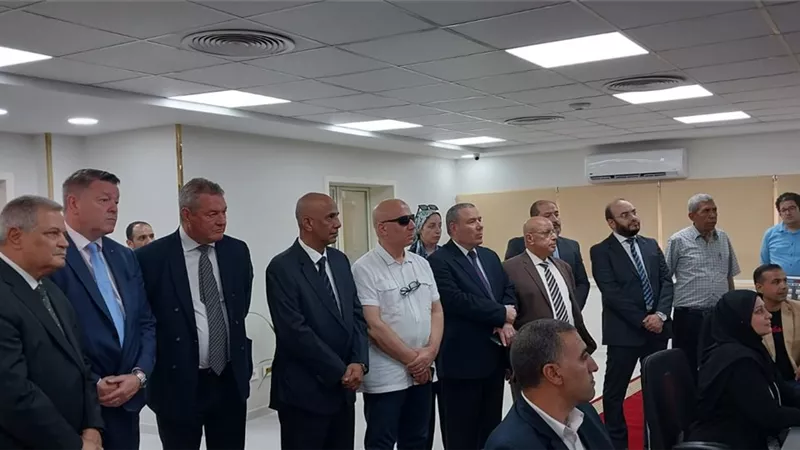 رئيس القابضة لمياه الشرب يتفقد مشروع احلال وتجديد نظام SCADA