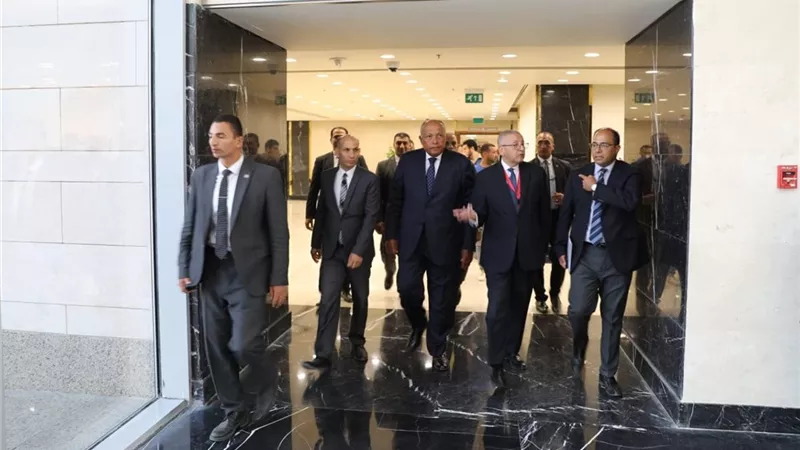 وزيرالخارجيةيشرف على المرحلة الأخيرةللانتقال إلى العاصمة الإدارية
