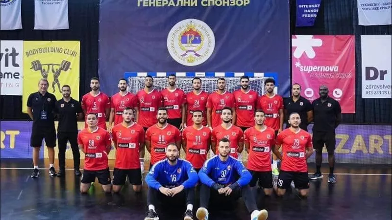 الأهلي يخسر أمام برشلونة فى نهائى كأس الأبطال الودية لكرة اليد