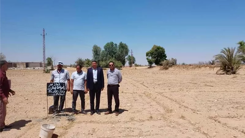 استرداد 40 فدان و إزالة 84 حالة تعد بالمنيا
