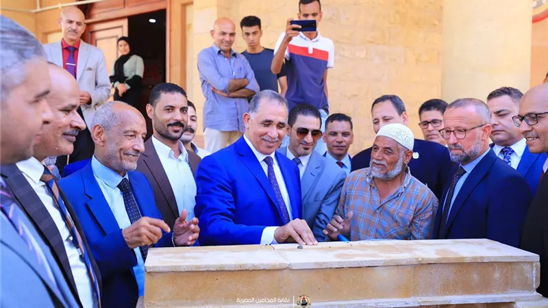 نقيب المحامين يتفقد مبنى النقابة الفرعية بالإسماعيلية.. صور