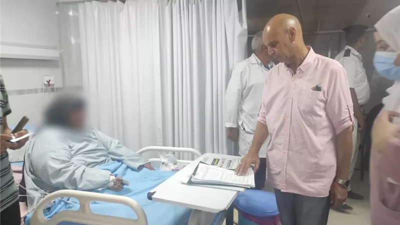 مرور مفاجئ لوكيل وزارة الصحة على مستشفى أولادصقر