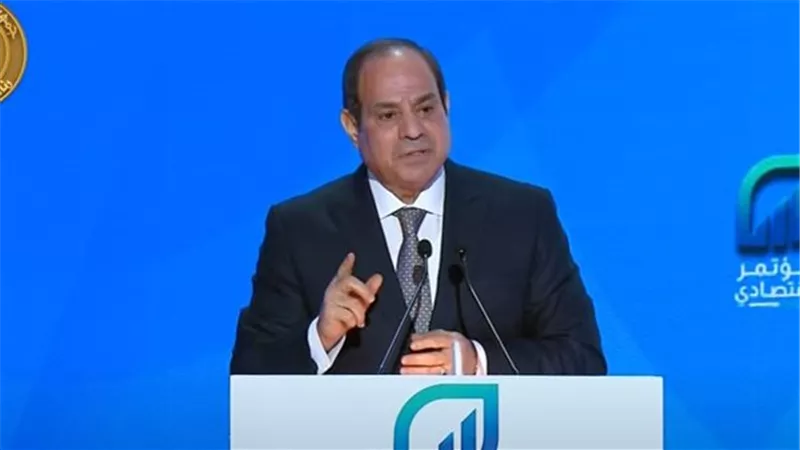 السيسي:نعمل على توفيرالعملةالصعبة..وتأمين احتياطي السلع الأساسية