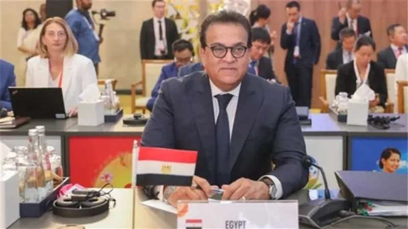 وزير الصحة يشارك فى الجلسة الختامية للعمل الصحى فى الهند