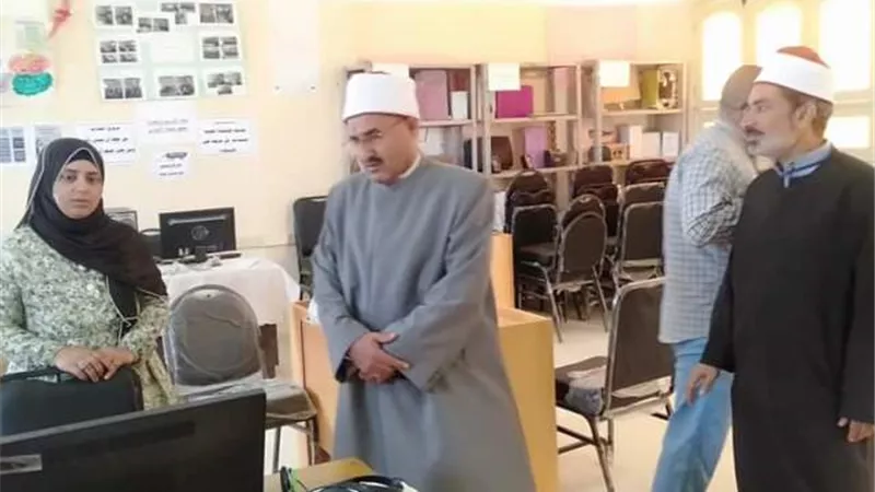 الهواري يتابع سير امتحانات الدور الثاني للشهادة الثانوية الأزهرية