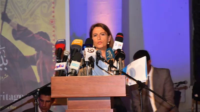 وزيرة الثقافة تفتتح 