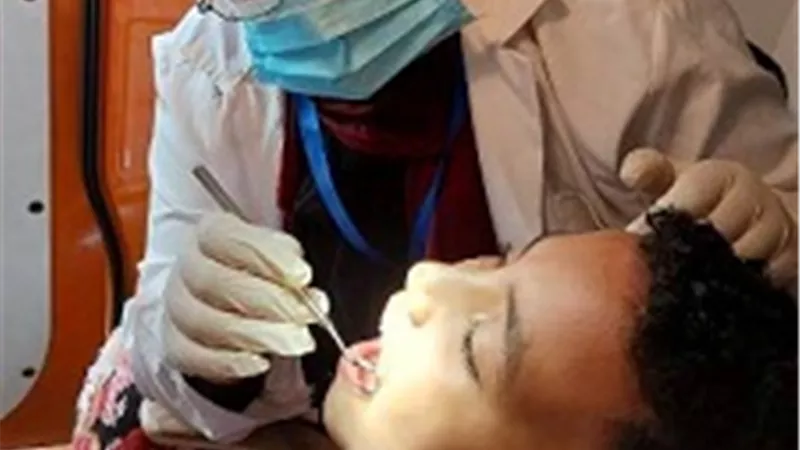 علاج ٢٤٥٧ مواطنا بالمجان في قافلة طبية بدمياط