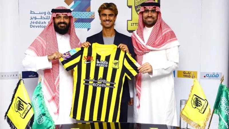 اتحاد جدة يعير لاعبه البرتغالى المنضم منذ 50 يوما بـ 30 مليون يورو