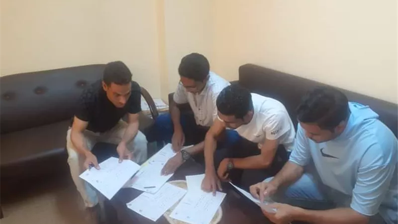 بدء تظلمات طلاب الفرقة الثانية بكلية الحقوق بقنا