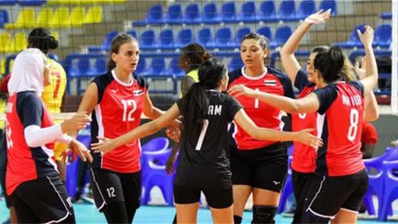 منتخب سيدات الطائرة يتأهل لنصف النهائى الأفريقي بالفوز على أوغندا
