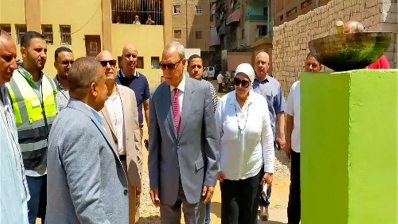محافظ القليوبية يتفقد المشروعات الجاري تنفيذها بالخصوص والخانكة