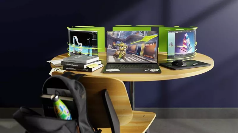 الحواسيب المحمولة من NVIDIA GeForce RTX40-series تدعم سرعة التعلّم