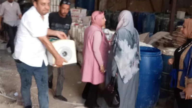 ضبط مصنع صابون مجهول المصدر و