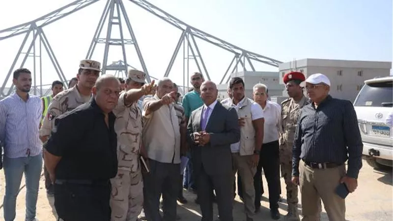 وزير النقل يتفقد مشروع إعادة تأهيل وتطوير خط السكة الحديد الفردان