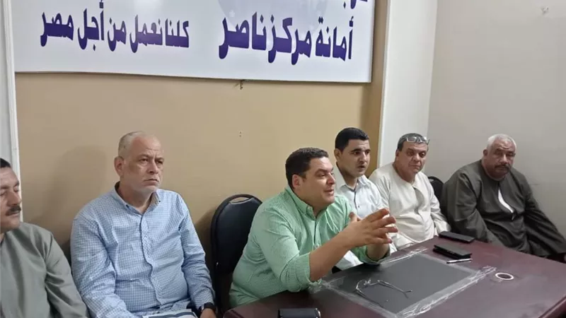 امين مستقبل وطن بني سويف يبدأ جولاته التنظيمية