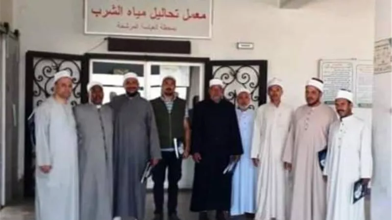 زيارة ميدانية للأئمة والخطباء لمحطة مياه العباسة بأبو حماد