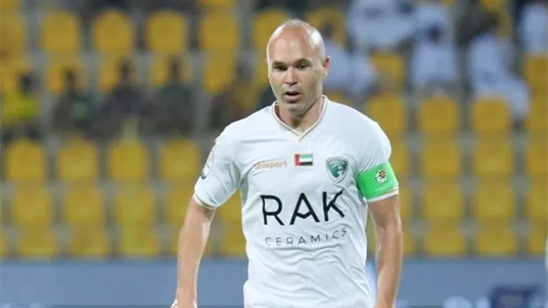 الدورى الإماراتى ..إنييستا وأزارو يسجلان في تعادل الإمارات وعجمان