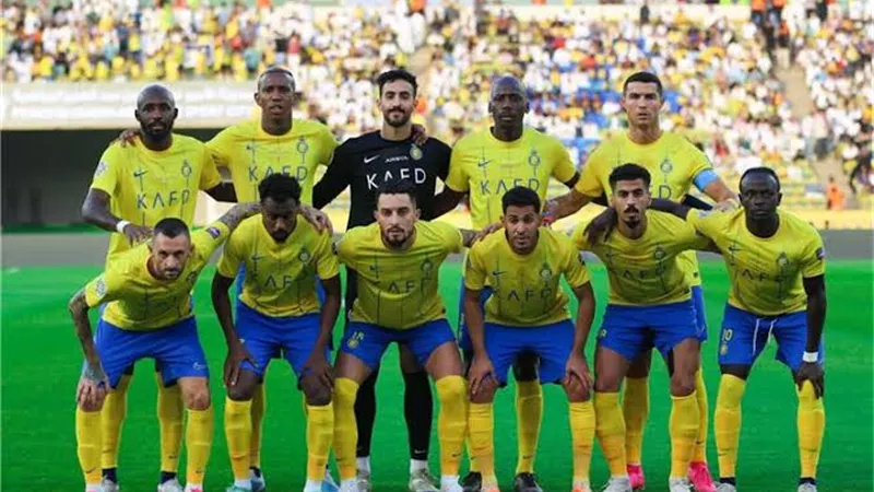 تشكيل النصر لمواجهة الفتح بالدورى السعودى