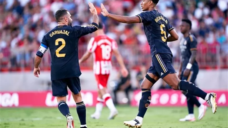 شاهد..بيلينجهام يتقدم لريال مدريد أمام سيلتافيجو بالدورى الاسبانى