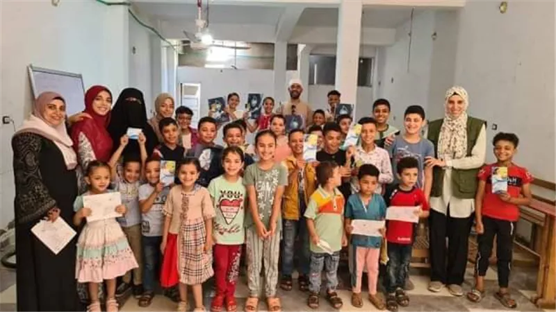200 نشاط توعوي لطلاب المدارس ورياض الأطفال بمشتول السوق