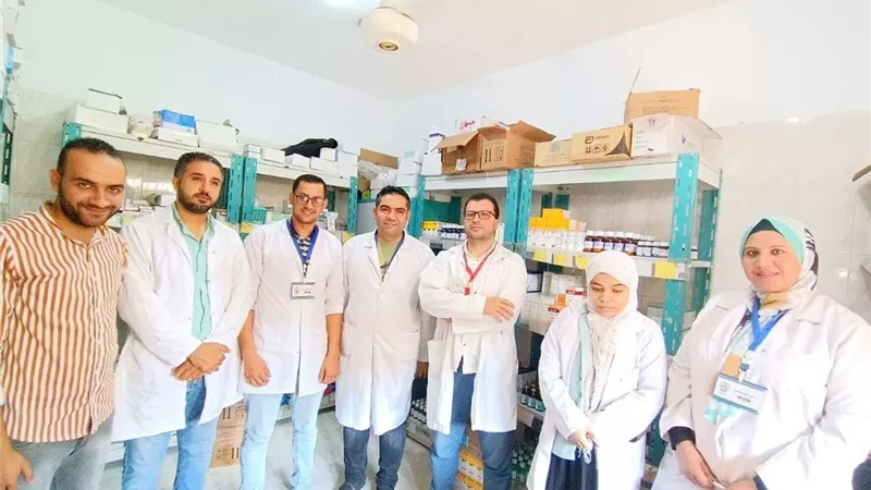 ٢٧٠٠ مواطن بقرية الأخيوة استفادوا من قافلة الصحة