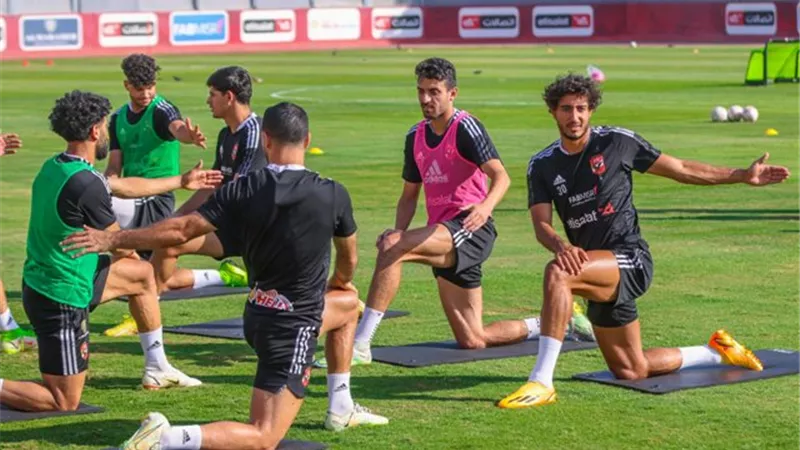الاهلى ينهى استعداداته بالتتش .. قبل السفر للنمسا الاثنين