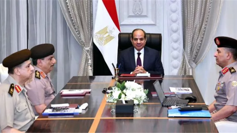 الرئيس يوجه بالاستمرار في جهود توفير المناخ الداعم لقطاع الصناعات الوطنية الثقيلة