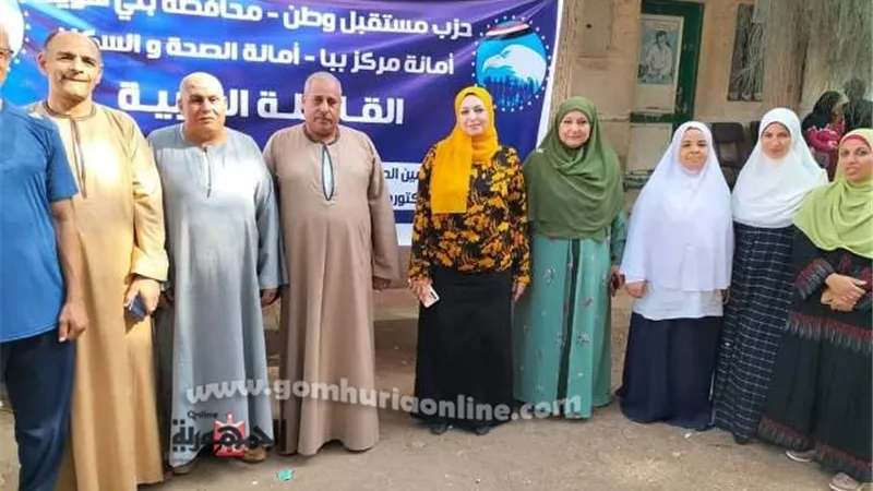 توقع الكشف الطبي على 500 مواطنًا بقرية تل كفر منصور فى ببا