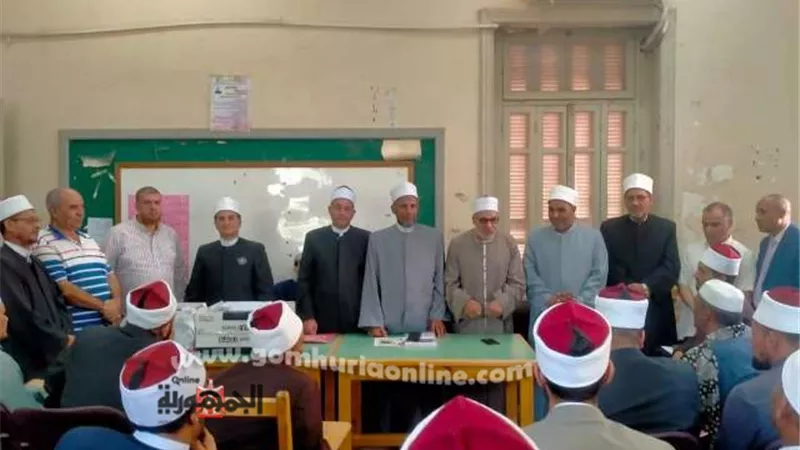 منطقة وعظ المنيا تكرم مدير عام الوعظ بمناسبة بلوغة سن المعاش