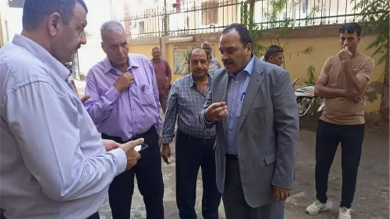 نائب رئيس جامعة بنها لشئون التعليم يتفقد تجهيزات المدن الجامعية