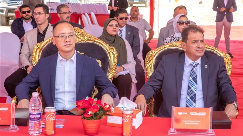 وضع حجر أساس لأحد مصانع المنسوجات الخضراء الصديقة للبيئة