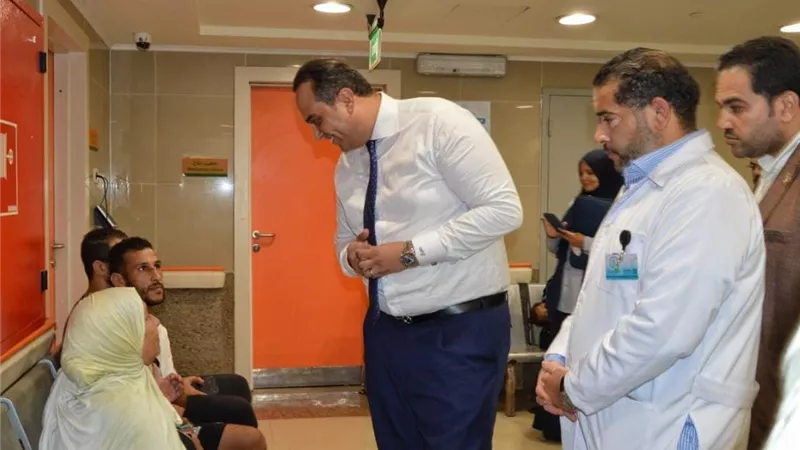 السبكى : 2 مليون خدمة طبية بمجمع الإسماعيلية لمنتفعي التأمين حتى الآن