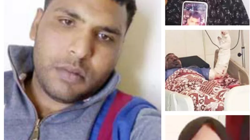 ولع فى ابن عمته في الشارع.. ووقف يتفرج!