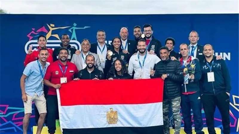 اللجنة الأولمبية تهنئ اتحاد الخماسي بصدارة بطولة العالم بإنجلترا