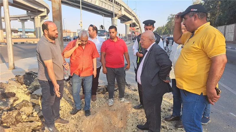 القابضة للشرب: إحلال وتجديد خط مياه عبد الحميد بدوي