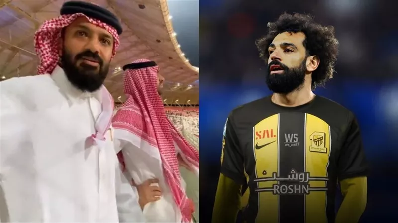 شاهد بالفيديو.. رد فعل رئيس نادي اتحاد جدة عند سؤاله عن محمد صلاح