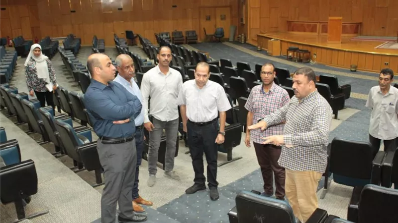 تطوير ورفع كفاءة قاعات المؤتمرات بجامعة أسيوط