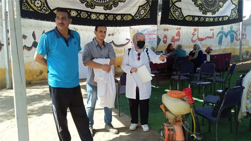 قافلة طبية بيطرية توعوية وقائية شاملة بالمجان بقرموط صهبرة