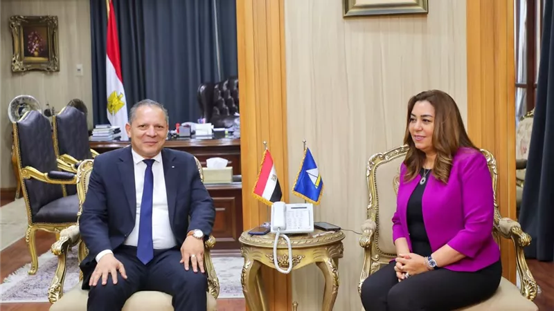 محافظ دمياط تلتقى رئيس جامعة دمياط الجديد ويبحثان التعاون المشترك