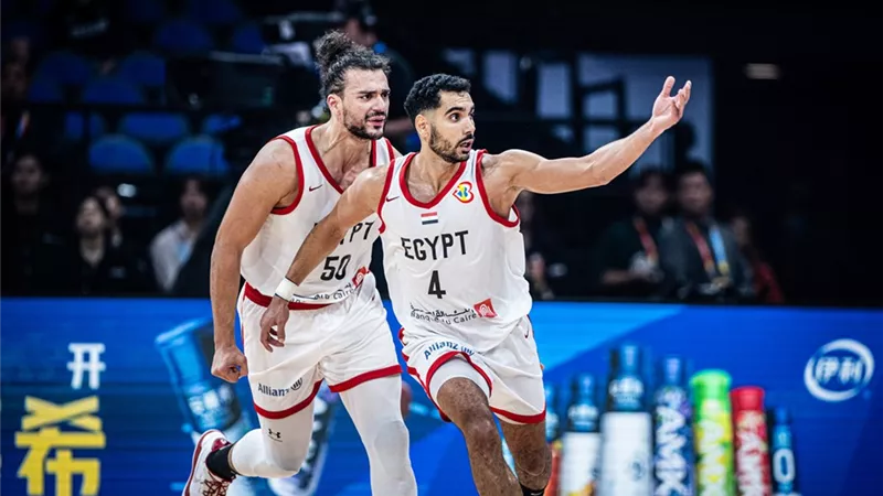 85-69 .. منتخب مصر يعبر الأردن فى كأس العالم للسلة