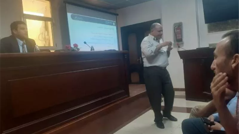 تدريب سفراء التميز الحكومي بجامعة بنى سويف