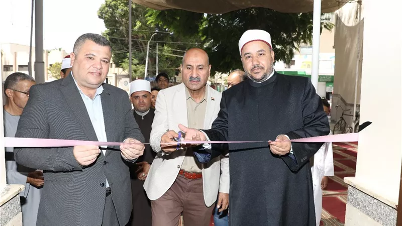إفتتاح مسجدين في بني سويف بعد ترميمها