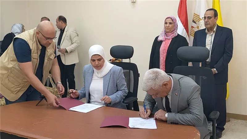 القباج وشوشة يشهدان توقيع 9 بروتوكولات تعاون