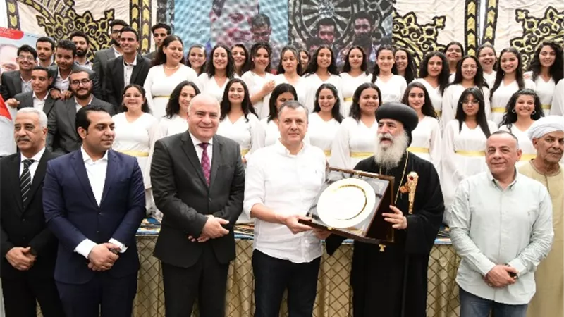 وزير السياحة ومحافظ قنا يفتتحان دير مارجرجس بعد ترميمهما