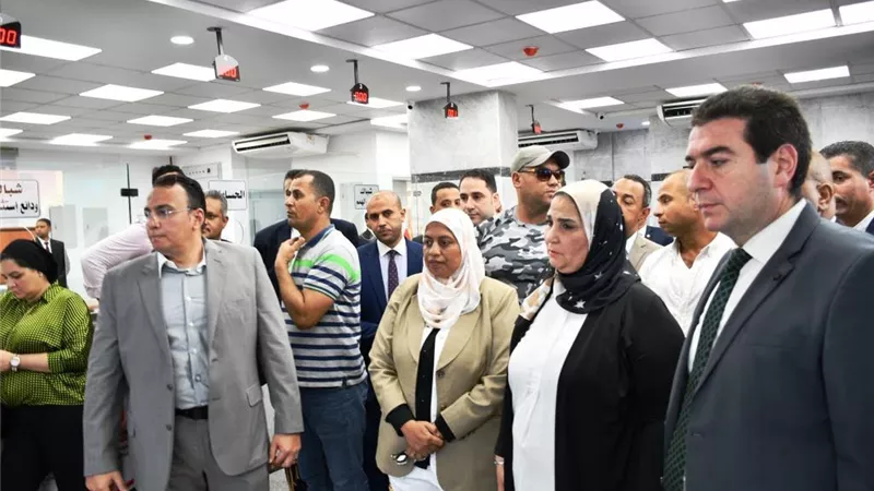 جولة تفقدية لوزيرة التضامن الإجتماعى بمدينة أسوان