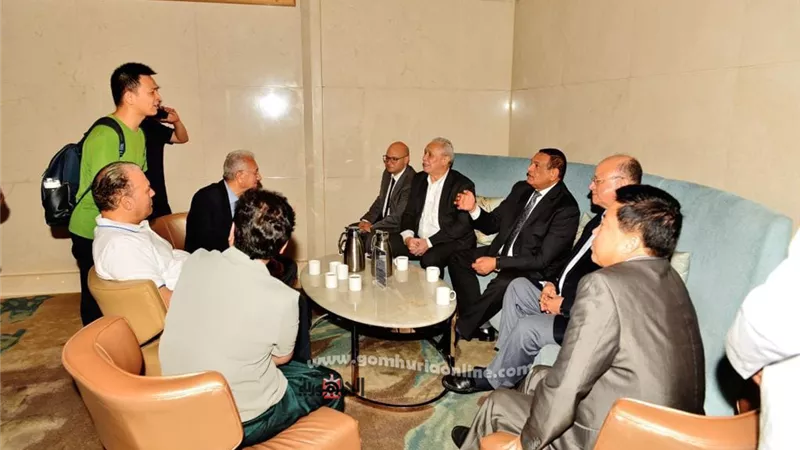 هشام أمنة يشارك في منتدى رؤساء البلديات الدولى في الصين